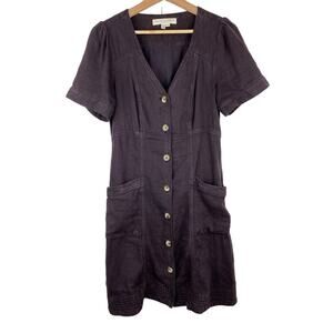 Anthropologie Pilcro Brown Denim Dress